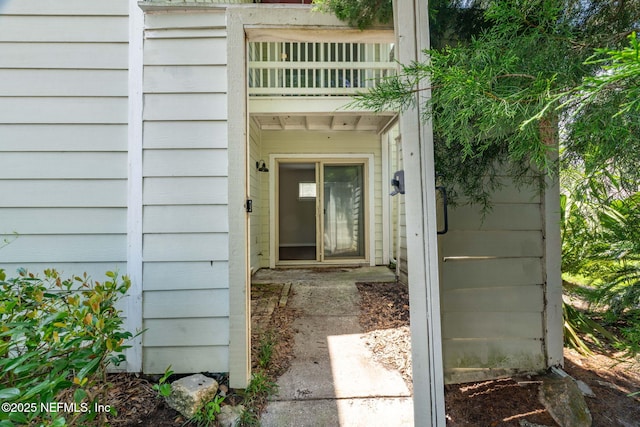 2300 Twelve Oaks Dr Unit K-14, Orange Park, FL 32065 - property entrance with a balcony