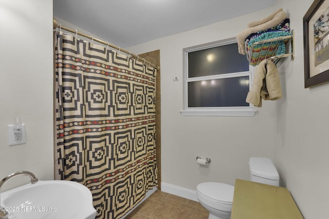239 Glynlea Rd, Jacksonville, FL 32216 - full bath with tile patterned floors and a shower with shower curtain