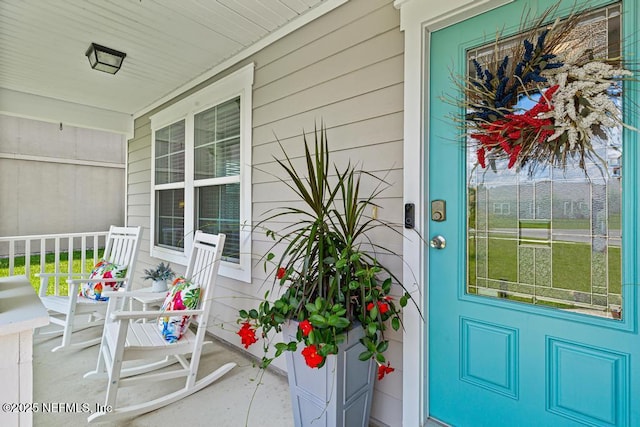 75078 Glenspring Way, Yulee, FL 32097 - entrance to property with a porch