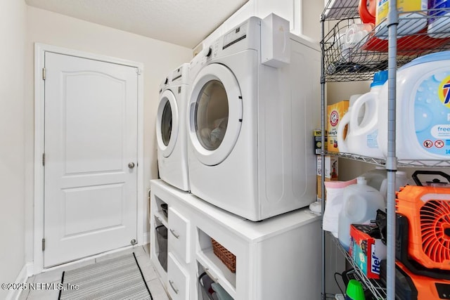 75078 Glenspring Way, Yulee, FL 32097 - laundry room featuring light tile patterned flooring and separate washer and dryer