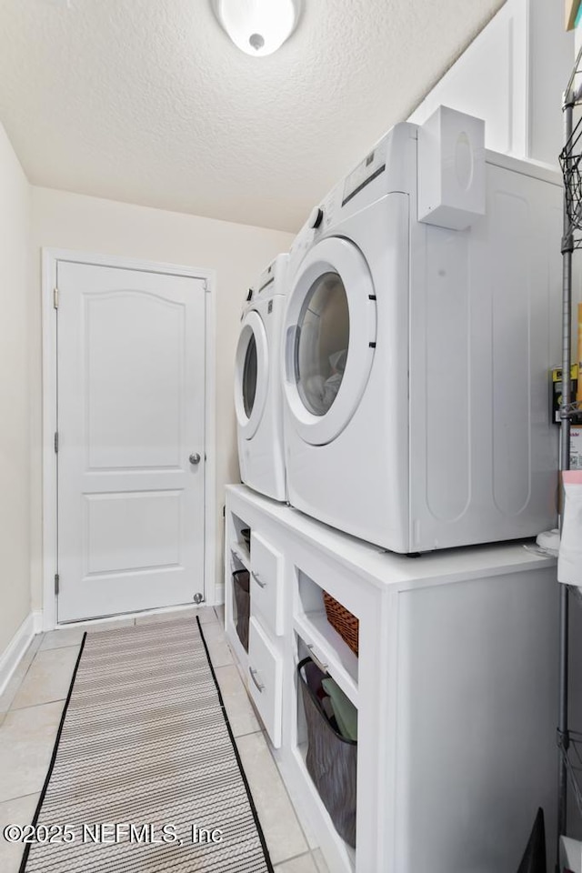 75078 Glenspring Way, Yulee, FL 32097 - washroom with a textured ceiling and light tile patterned floors