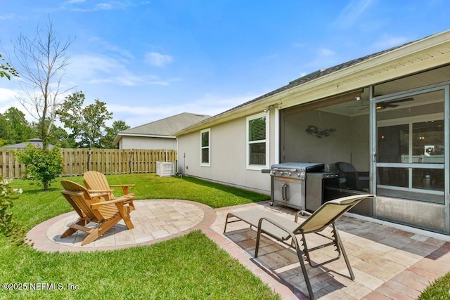 75078 Glenspring Way, Yulee, FL 32097 - view of yard with a patio area