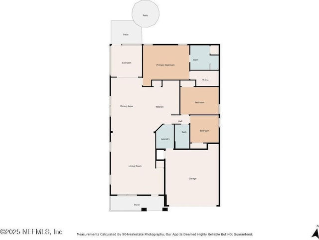 75078 Glenspring Way, Yulee, FL 32097 - view of property floor plan