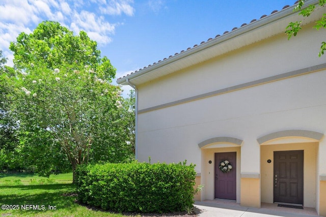25 Riverview Bnd N Unit 122, Palm Coast, FL 32137 - view of front of property featuring stucco siding