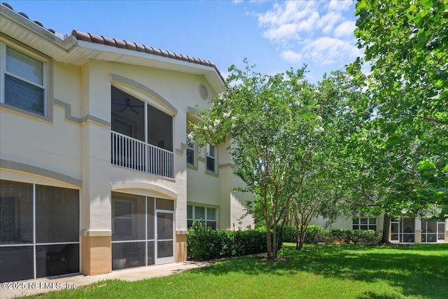 25 Riverview Bnd N Unit 122, Palm Coast, FL 32137 - view of grassy yard