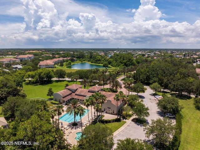 25 Riverview Bnd N Unit 122, Palm Coast, FL 32137 - bird's eye view of a nearby body of water and a pool