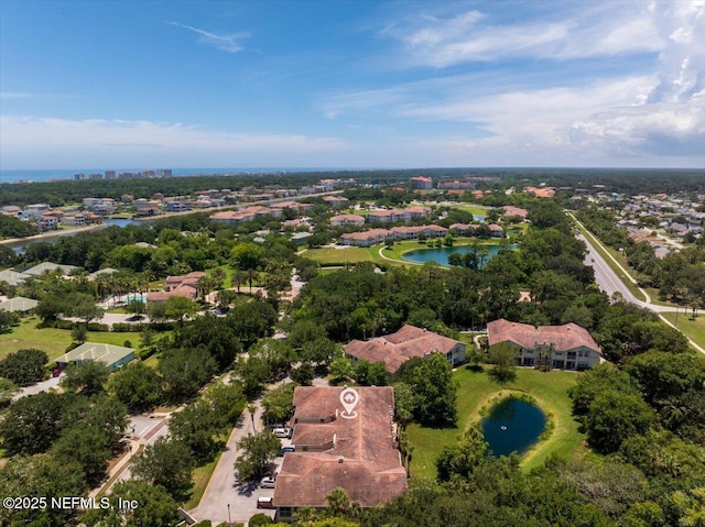 25 Riverview Bnd N Unit 122, Palm Coast, FL 32137 - aerial view of residential area featuring a nearby body of water