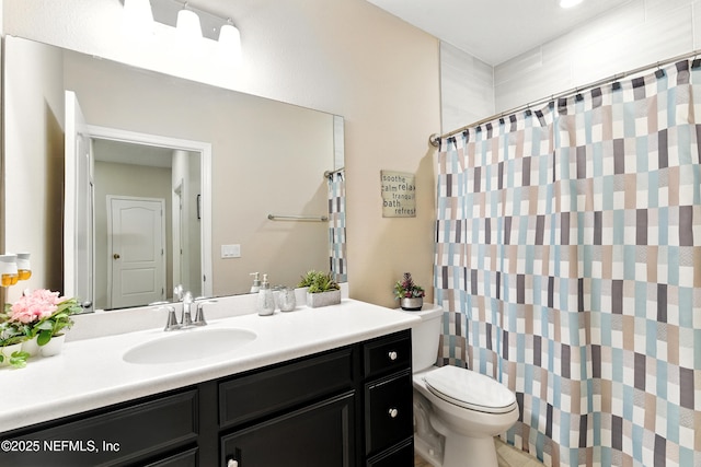 9217 Gilmore Grove Way, Jacksonville, FL 32211 - bathroom featuring vanity and a shower with curtain