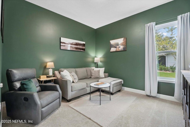 395 Jennie Lake Ct, Saint Johns, FL 32095 - living room with light colored carpet and baseboards