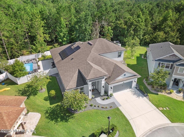 395 Jennie Lake Ct, Saint Johns, FL 32095 - view from above of property with a forest