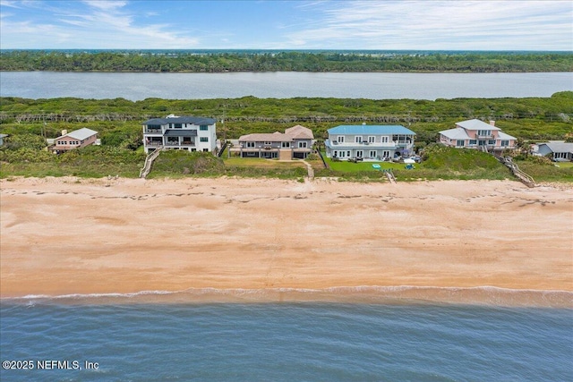 2481 S Ponte Vedra Blvd, Ponte Vedra Beach, FL 32082 - drone / aerial view of waterfront with a beach