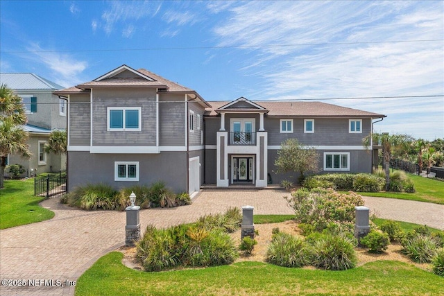 2481 S Ponte Vedra Blvd, Ponte Vedra Beach, FL 32082 - view of front of house with stucco siding