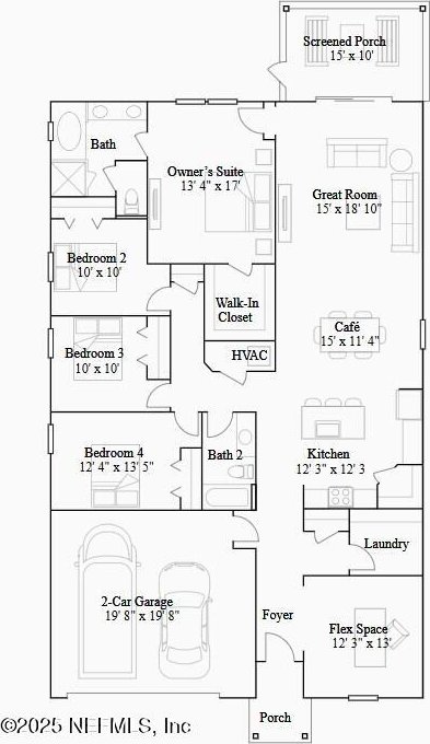 179 Charmer Trce, Saint Augustine, FL 32092 - view of property floor plan