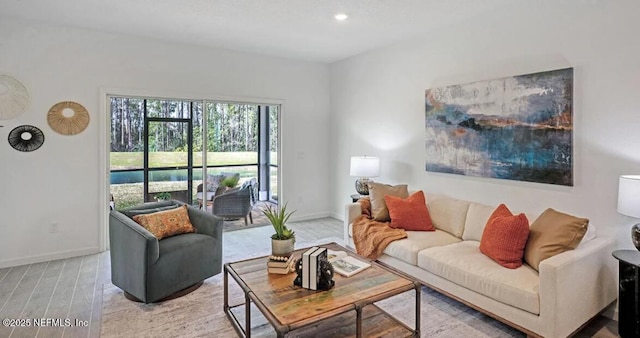 179 Charmer Trce, Saint Augustine, FL 32092 - living area with light wood finished floors and recessed lighting