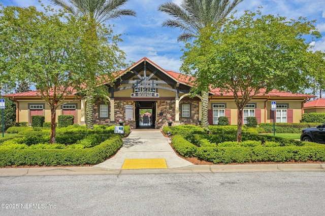1500 Calming Water Dr Unit 4504, Fleming Island, FL 32003 - view of front of property with stucco siding and stone siding