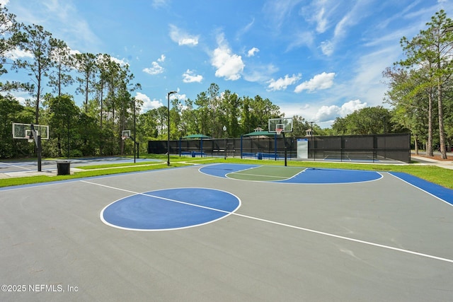 1500 Calming Water Dr Unit 4504, Fleming Island, FL 32003 - view of sport court with community basketball court and a tennis court