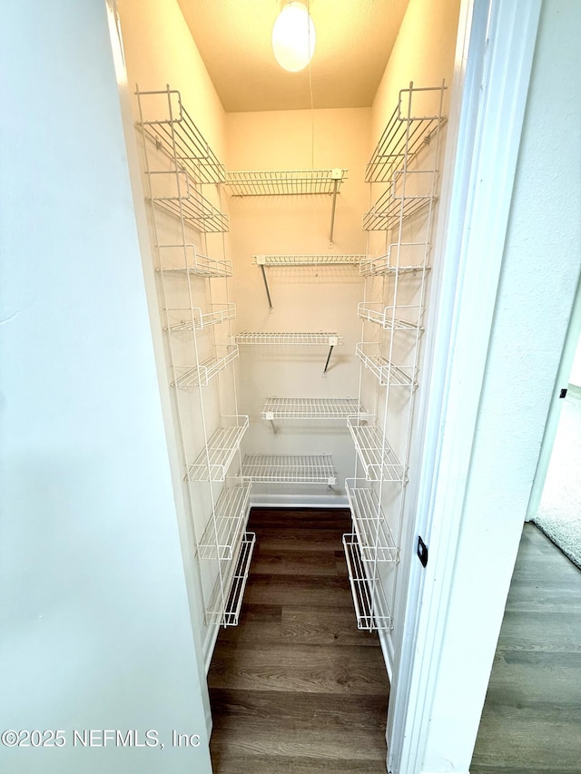 2536 Wedgefield Blvd, Jacksonville, FL 32211 - walk in closet with wood finished floors