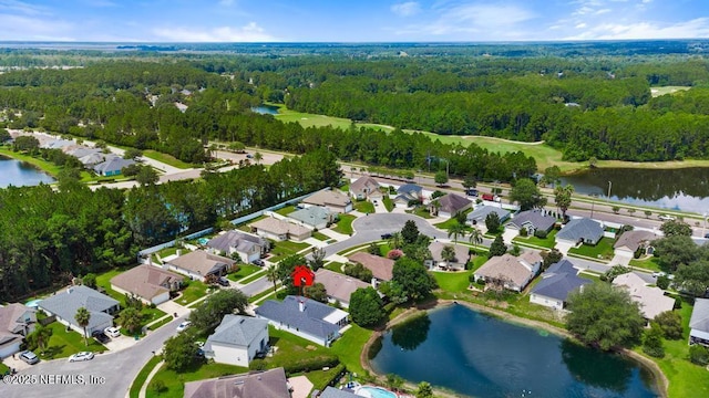 96220 Ridgewood Cir, Fernandina Beach, FL 32034 - aerial overview of property's location featuring a large body of water and nearby suburban area