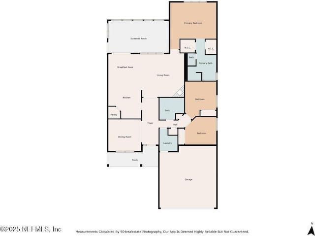 96220 Ridgewood Cir, Fernandina Beach, FL 32034 - view of floor plan / room layout