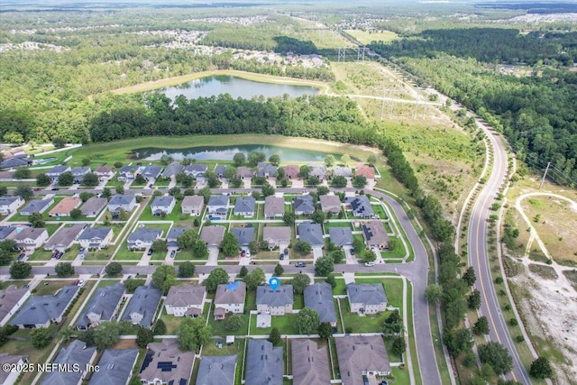 1415 Lantern Light Trl, Middleburg, FL 32068 - aerial overview of property's location featuring a nearby body of water and nearby suburban area
