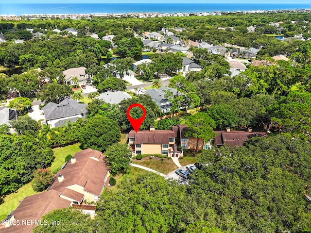 736 Tidewater Ct, Ponte Vedra Beach, FL 32082 - aerial view of property's location featuring nearby suburban area and a large body of water