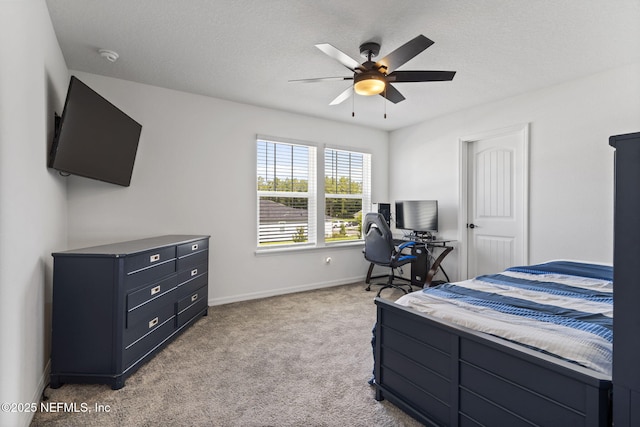816 Blind Oak Way, Middleburg, FL 32068 - bedroom with light carpet and ceiling fan