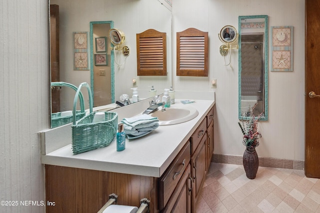 4253 Chokeberry Rd, Middleburg, FL 32068 - bathroom with vanity and baseboards