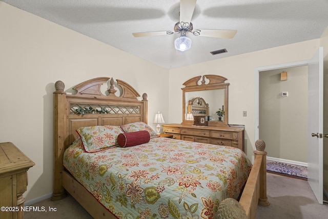 4115 Wilcrest Cir W, Jacksonville, FL 32277 - carpeted bedroom featuring baseboards and ceiling fan