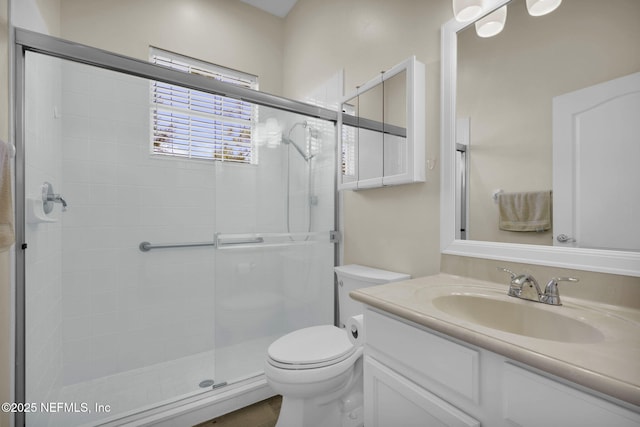 1506 Waterbridge Ct, Fleming Island, FL 32003 - full bathroom featuring vanity and a stall shower
