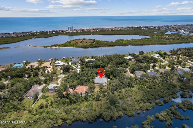 1465 Lambert Ave, Flagler Beach, FL 32136 - aerial view of a large body of water