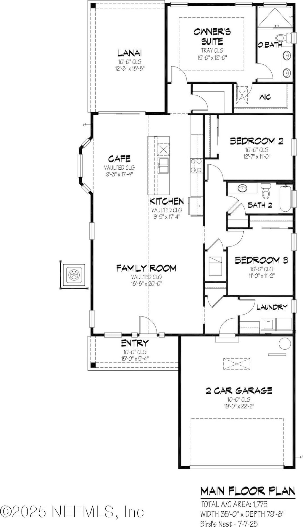 552 Seagate Ave, Neptune Beach, FL 32266 - view of property floor plan