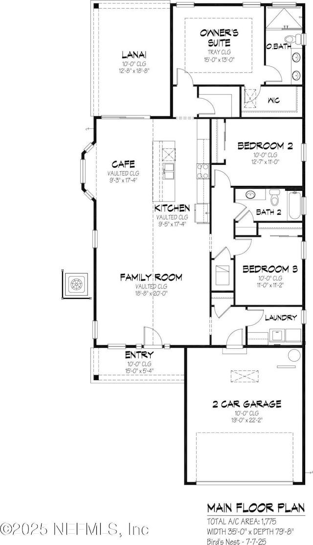 552 Seagate Ave, Neptune Beach, FL 32266 - view of property floor plan