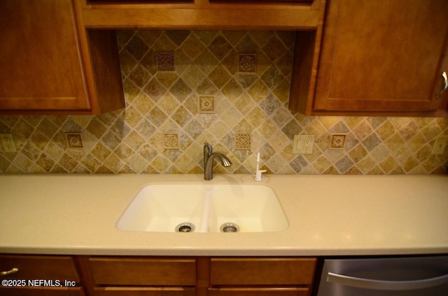 1810 Sevilla Blvd Unit 202, Atlantic Beach, FL 32233 - kitchen with dishwasher, tasteful backsplash, and light countertops