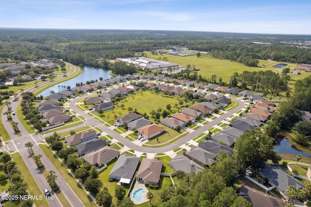 94032 Woodbrier Cir, Fernandina Beach, FL 32034 - aerial view of property and surrounding area with a nearby body of water and nearby suburban area