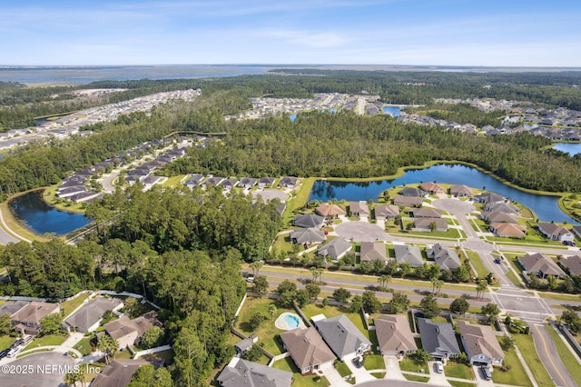 94032 Woodbrier Cir, Fernandina Beach, FL 32034 - aerial overview of property's location with nearby suburban area