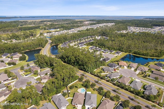 94032 Woodbrier Cir, Fernandina Beach, FL 32034 - aerial overview of property's location with a nearby body of water and nearby suburban area