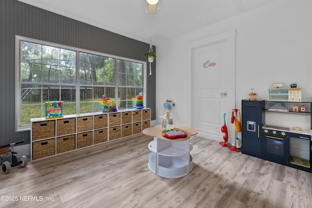 5263 Ellen Ct, Saint Augustine, FL 32086 - rec room featuring wood finished floors