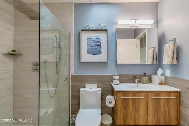 315 20th St, Atlantic Beach, FL 32233 - full bath with vanity and tiled shower