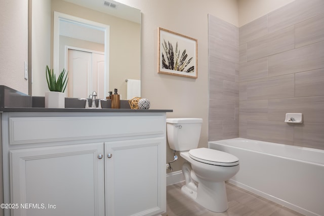 364 Higgins Loop, Saint Augustine, FL 32092 - full bath featuring vanity,  shower combination, and wood finished floors
