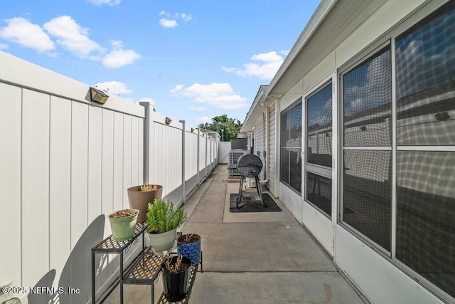 2548 Haywood Estates Ln, Jacksonville, FL 32233 - fenced backyard featuring a patio