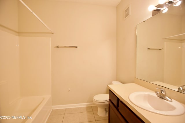 3600 Lenin Peak Ct Unit 8, Jacksonville, FL 32210 - bathroom featuring tile patterned flooring, vanity, and shower / bath combination