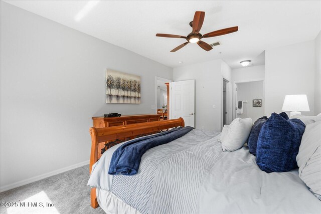 1200 Canopy Walk Ln Unit 1212, Palm Coast, FL 32137 - bedroom featuring carpet and a ceiling fan
