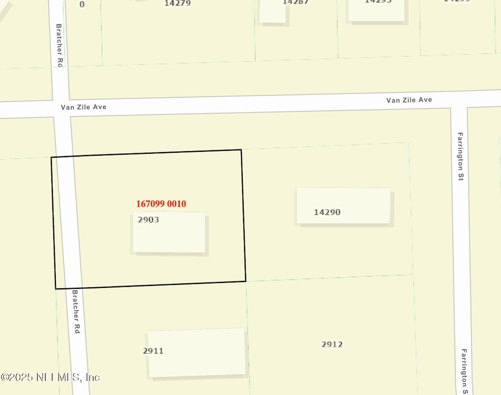 2903 Bratcher Rd, Jacksonville, FL 32224 - map / location
