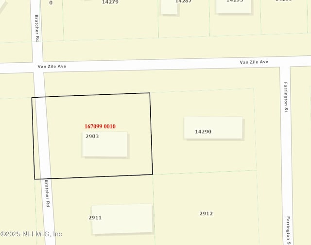 2903 Bratcher Rd, Jacksonville, FL 32224 - map / location