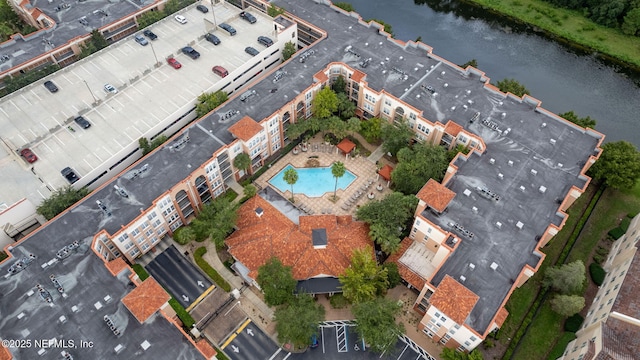 10435 Mid Town Pkwy Unit 265, Jacksonville, FL 32246 - bird's eye view of a pool area and a nearby body of water