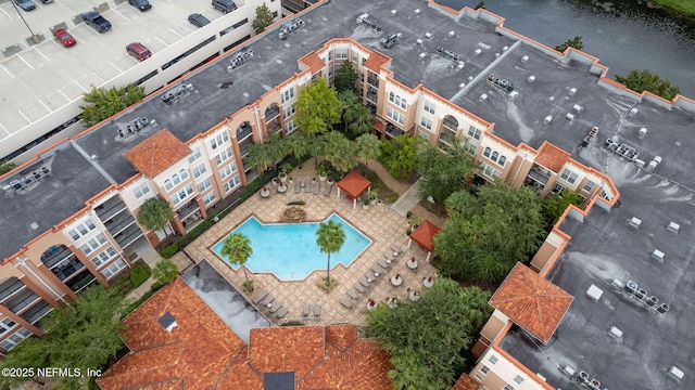 10435 Mid Town Pkwy Unit 265, Jacksonville, FL 32246 - bird's eye view of a pool area