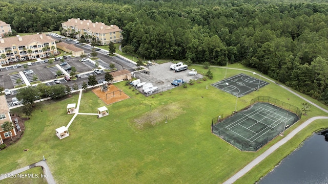 130 Old Town Pkwy Unit 2202, Saint Augustine, FL 32084 - aerial view of property's location featuring a heavily wooded area and a large body of water