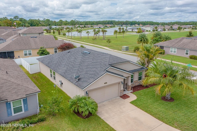 222 Green Turtle Ln, Saint Augustine, FL 32086 - aerial perspective of suburban area with a nearby body of water