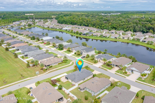 222 Green Turtle Ln, Saint Augustine, FL 32086 - aerial view of residential area with a large body of water