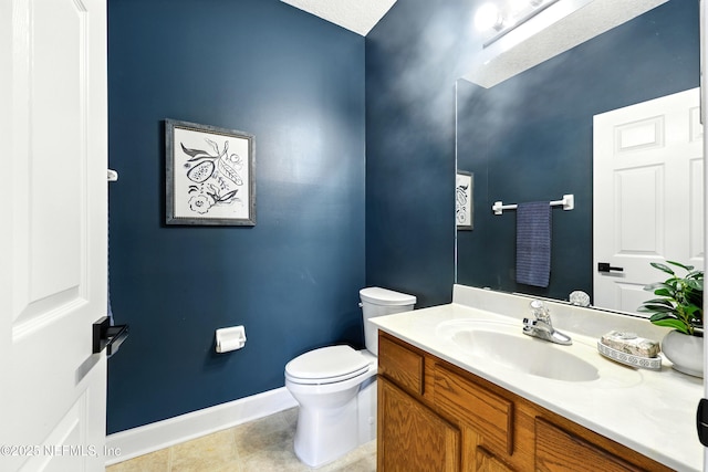 12490 Tropic Dr, Jacksonville, FL 32225 - half bath with vanity and tile patterned floors
